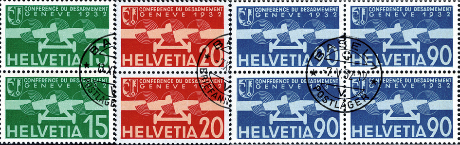 1932, Gedenkausgabe zur Abrüstungskonferenz in Genf