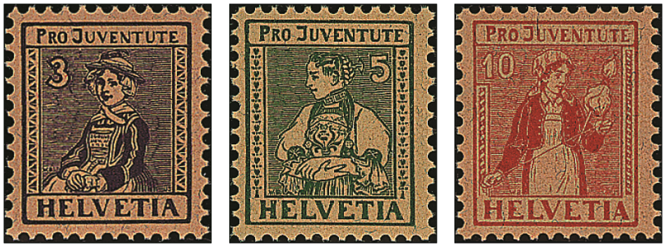 1917, Trachtenbilder