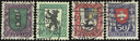 1925, Kantons- und Schweizer Wappen