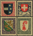 1926, Kantons- und Schweizer Wappen
