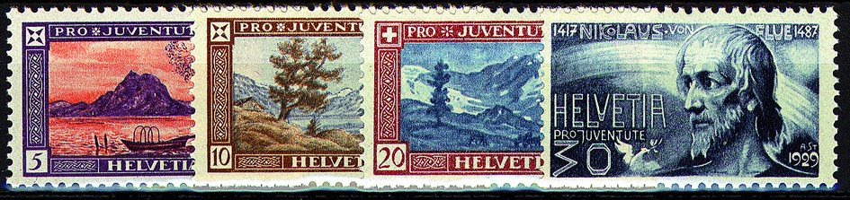 1929, Landschaften und Bildnis Nikolaus' von Flüe