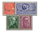 1937, Bildnisse General Dufour und Nikolaus' von Flüe, Knaben- und Mädchenkopf