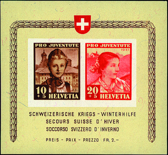 1941, Sonderblock für die Kriegswinterhilfe