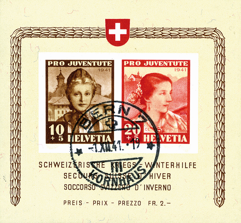 1941, Sonderblock für die Kriegswinterhilfe