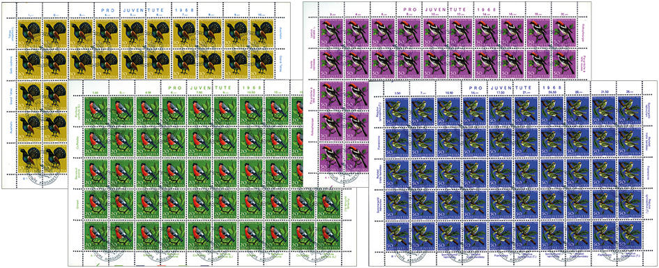 1968, Einheimische Vögel