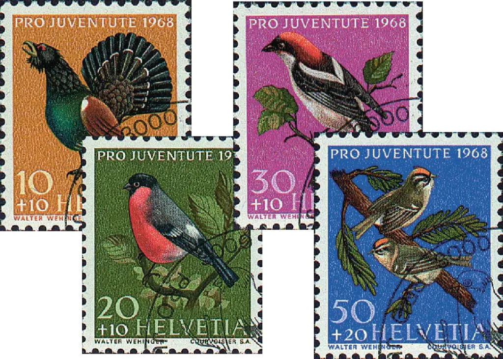 1968, Einheimische Vögel