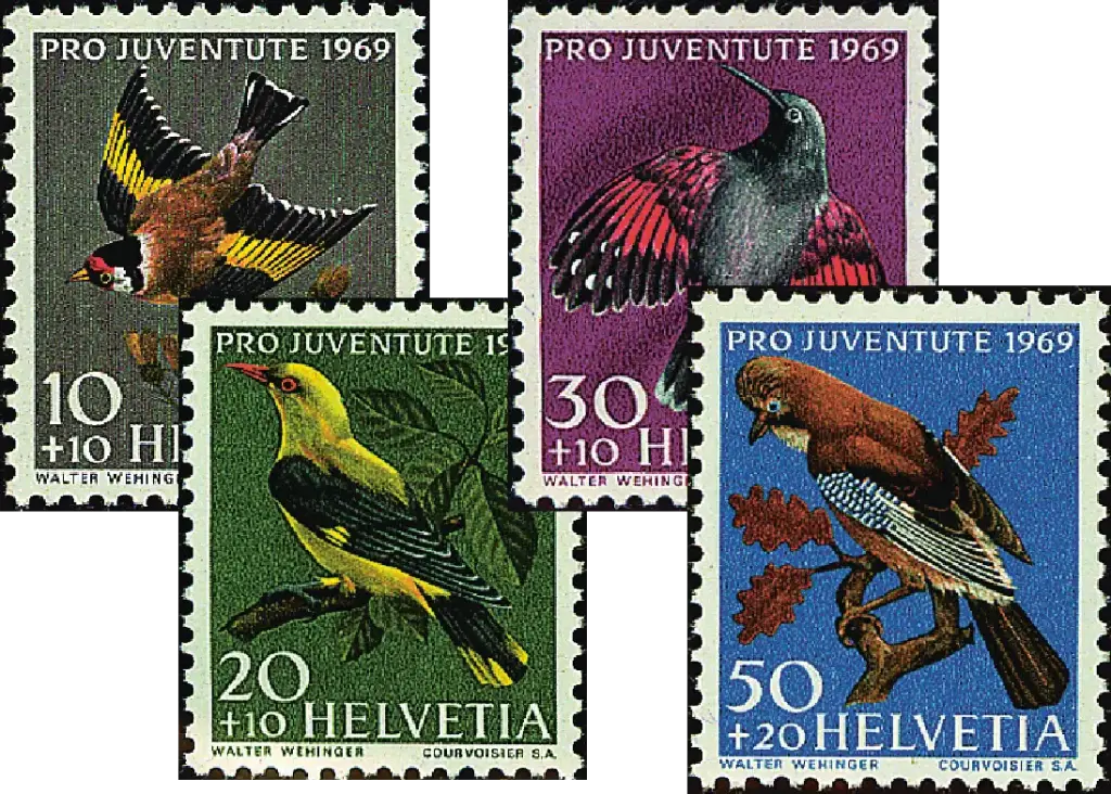 1969, Einheimische Vögel