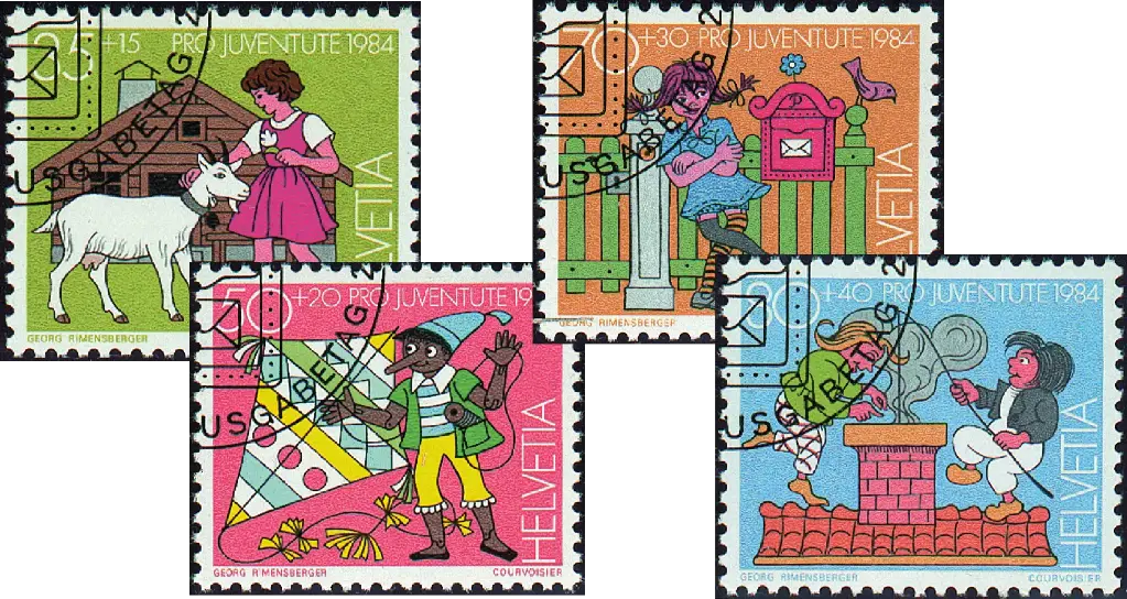 1984, Figuren aus Kinderbüchern