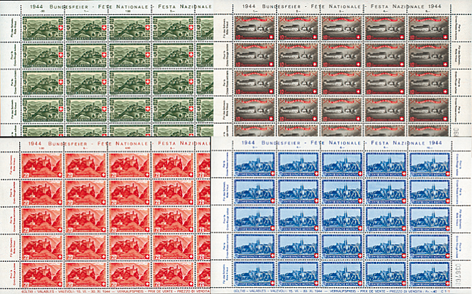 1944, Stadt- und Landschaftsbilder