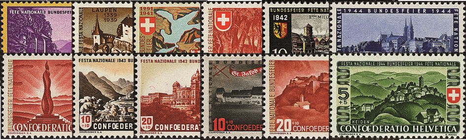 1938-1944, Landschaftsbilder