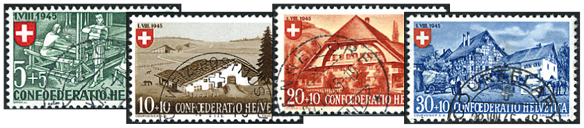 1945, Arbeit und Schweizer Haus I