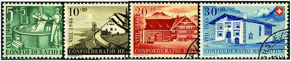 1946, Arbeit und Schweizer Haus II