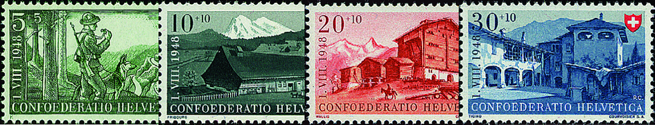 1948, Arbeit und Schweizer Haus III