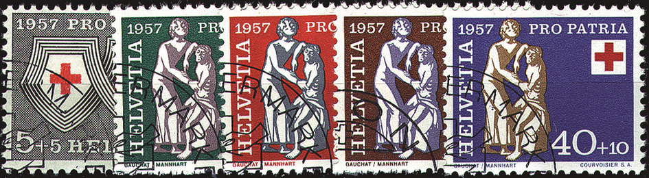 1957, Wappen und Sinnbild der Barmherzigkeit