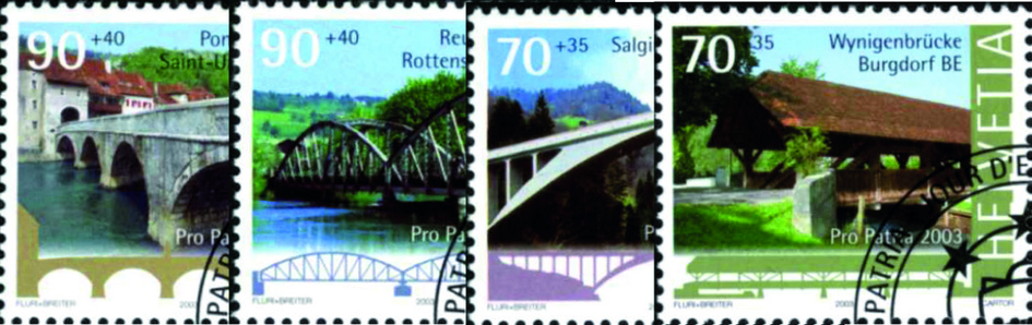 2003, Historische Brücken und Stege
