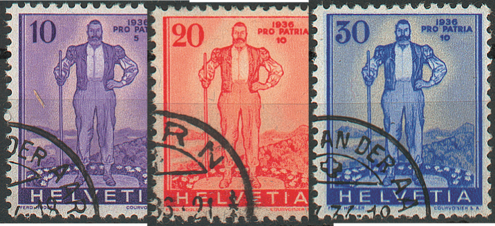 1936, Pro Patria (Eidgenössische Wehranleihe)