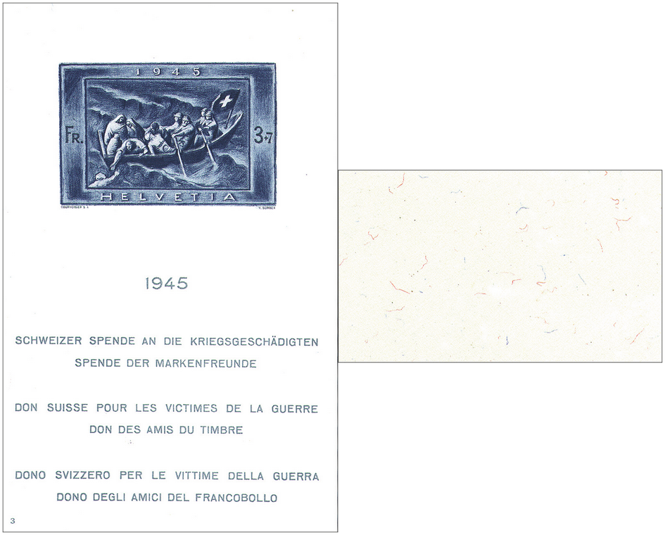 1945, Schweizer Spende an die Kriegsgeschädigten