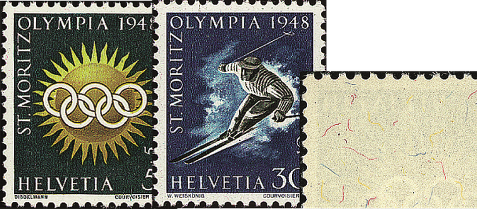 1948, die Olympischen Winterspiele in St. Moritz