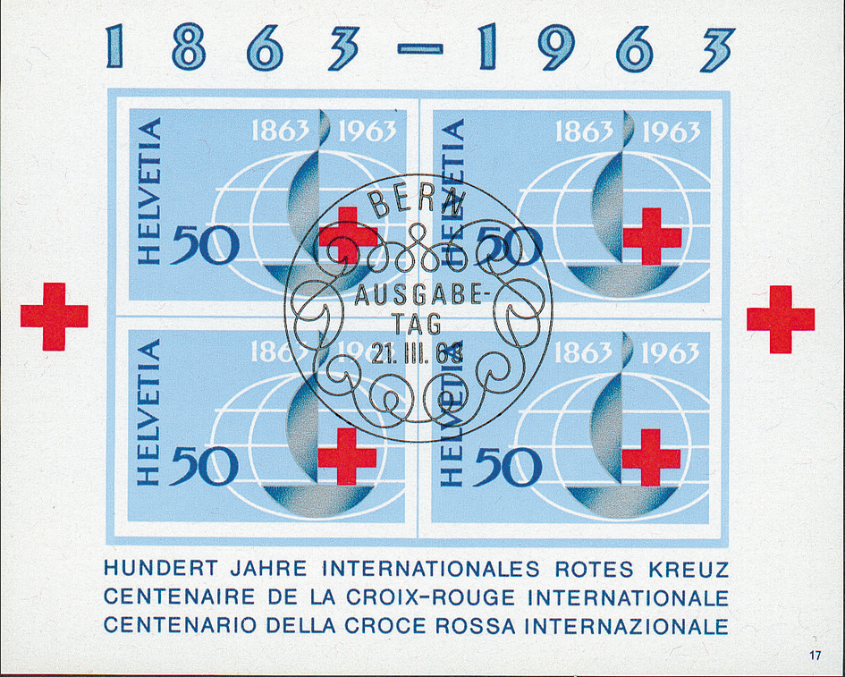 1963, 100 Jahre Rotes Kreuz