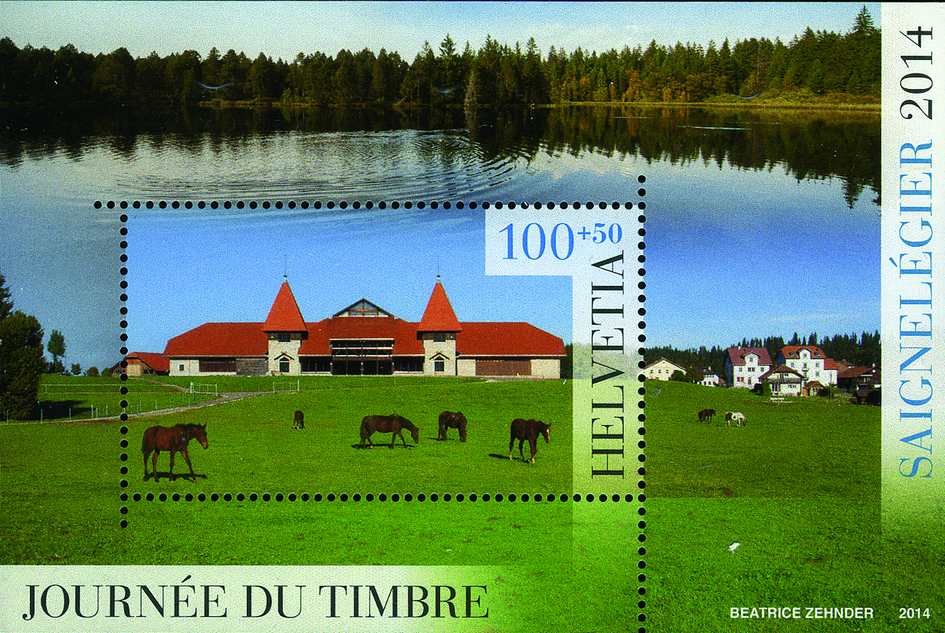 2014, Tag der Briefmarke-Saignelégier