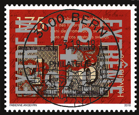 2018, 175 Jahre Schweizer Briefmarken