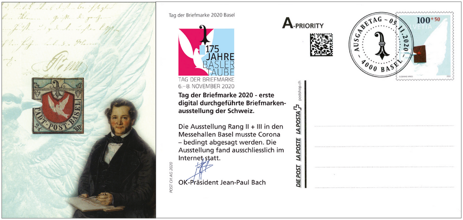 2020, Tag der Briefmarke 2020 - Basel