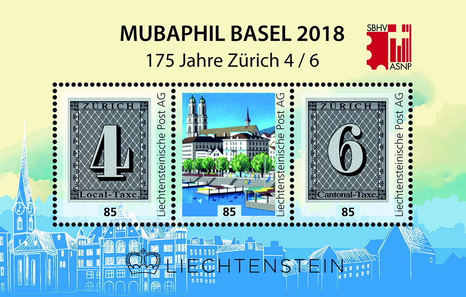 2018, Mubaphil Basel, 175 Jahre Zürich 4 und 6