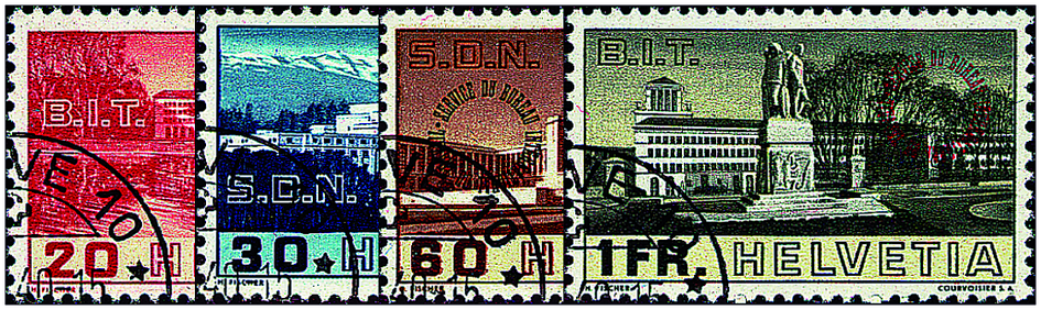 1938, Bilder der Völkerbunds- und Arbeitsamtgebäude