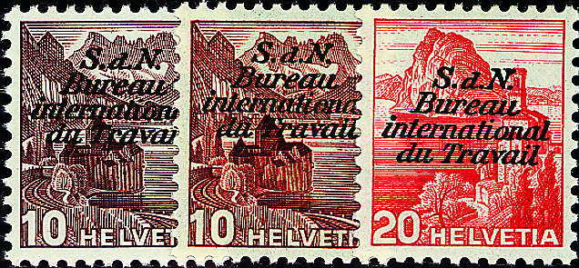 1942-1943, Landschaftsbilder in Stichtiefdruck