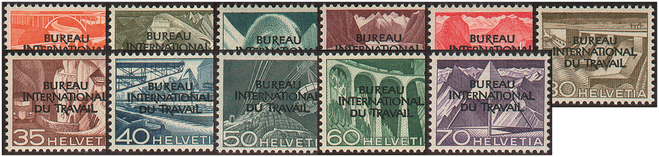 1950, Geänderter dreizeiliger Aufdruck