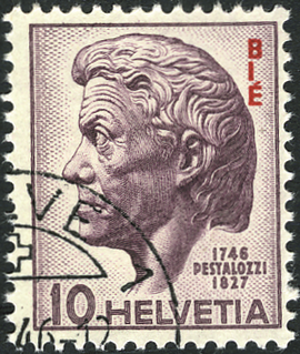 10. Rp. Pestalozzi, dunkelviolett