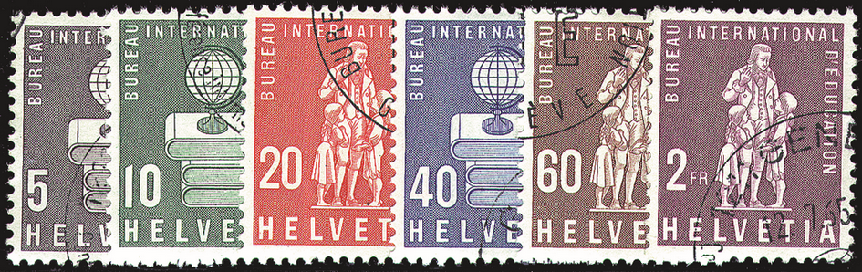 1958, Symbolische Darstellungen und Pestalozzi-Denkmal