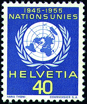 40 Rp. blau-golddocker