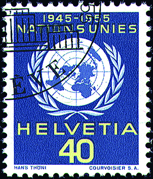 40 Rp. blau-golddocker