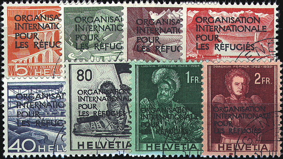 1950, Freimarken Technik und Landschaft, Historische Bilder