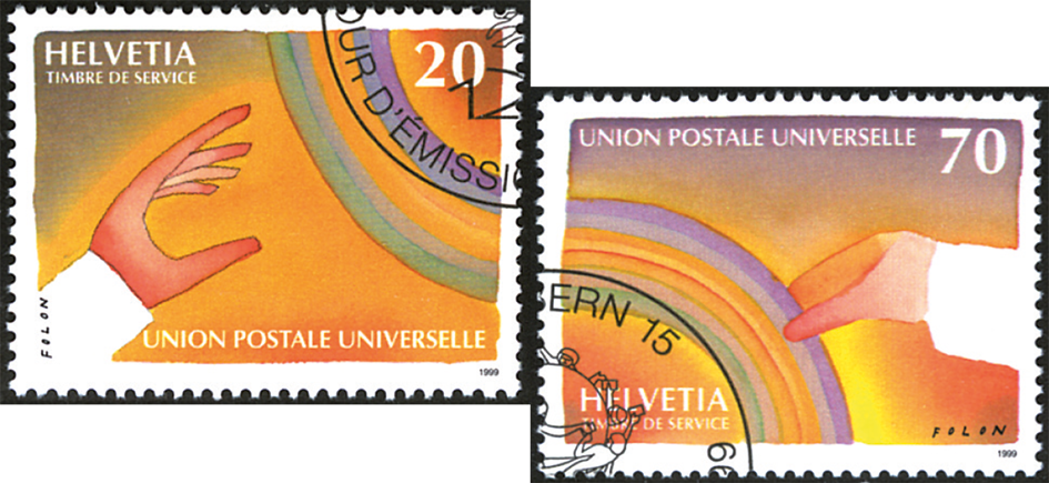 1999, 125 Jahre Weltpostverein
