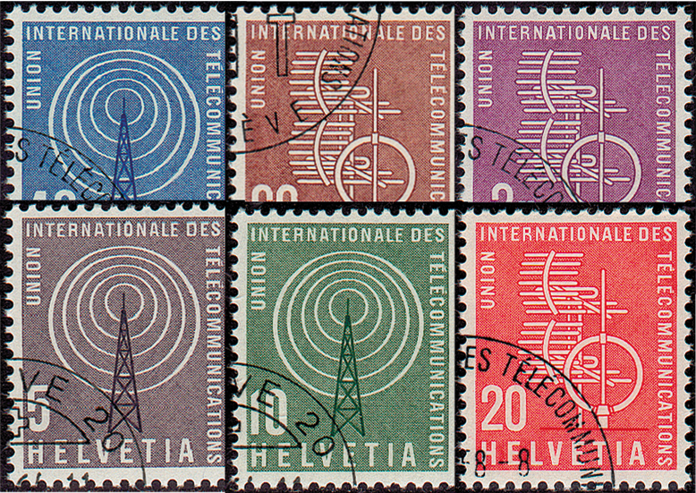 1958, Symbolische Darstellungen