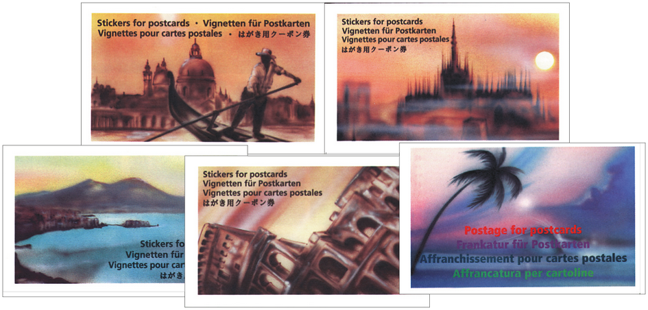 1996-1998, Touristenmarken u. Touristenmarke II