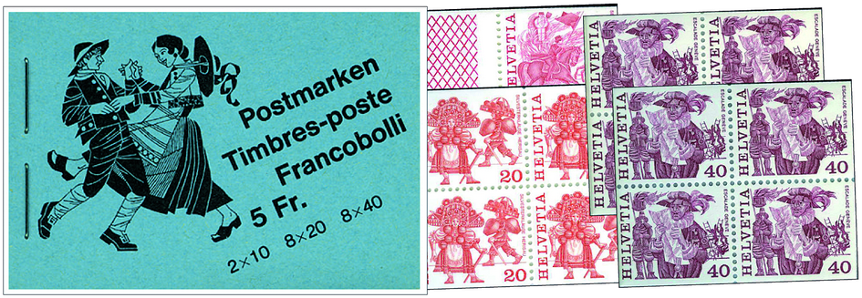 1980, Volksbräuche, blau