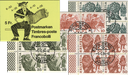 1984, Volksbräuche, gelb, Ersttagstempel