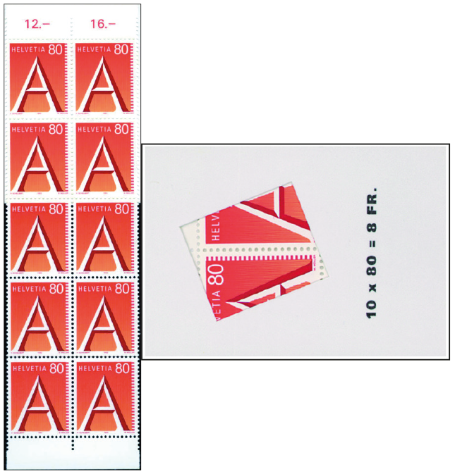 1994, A-Post, weiss-Text