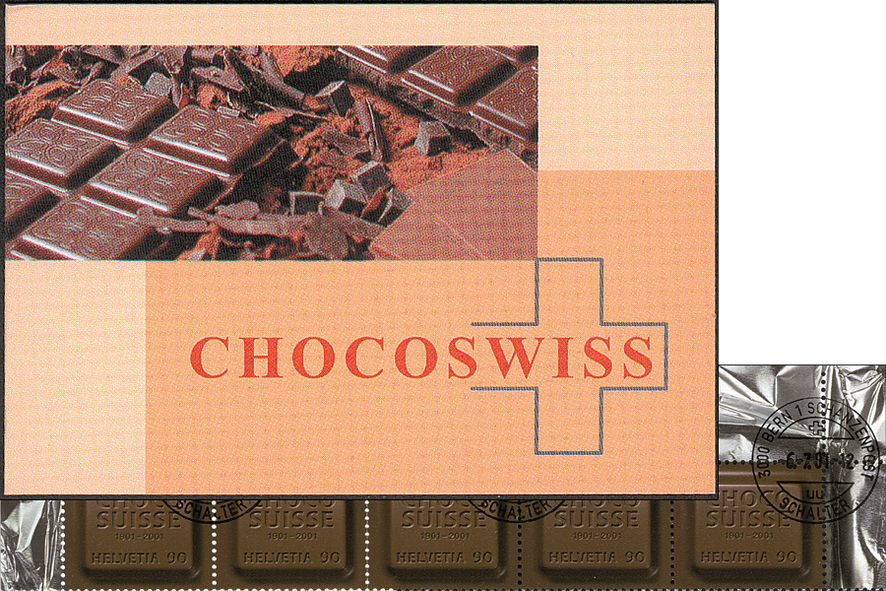 2001, 100 Jahre Choco Suisse, dunkel