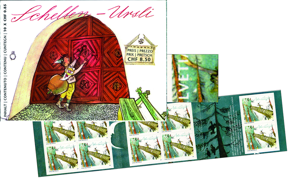 2007, Kinderfigur Schellen-Ursli, &quot;Putzer bei e von Helvetia&quot;