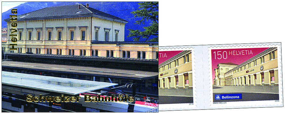 2016, Schweizer Bahnhöfe, Bellinzona