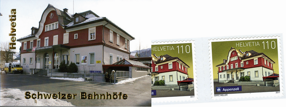 2017, Schweizer Bahnhöfe, Appenzell