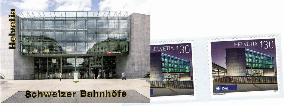 2017, Schweizer Bahnhöfe, Zug