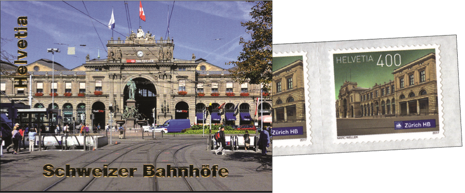 2017, Schweizer Bahnhöfe, Zürich
