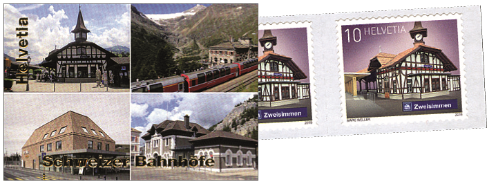 2018, Schweizer Bahnhöfe, Zweisimmen