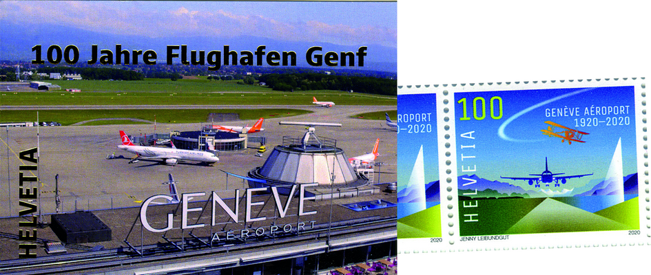 2020, 100 Jahre Flughafen Genf