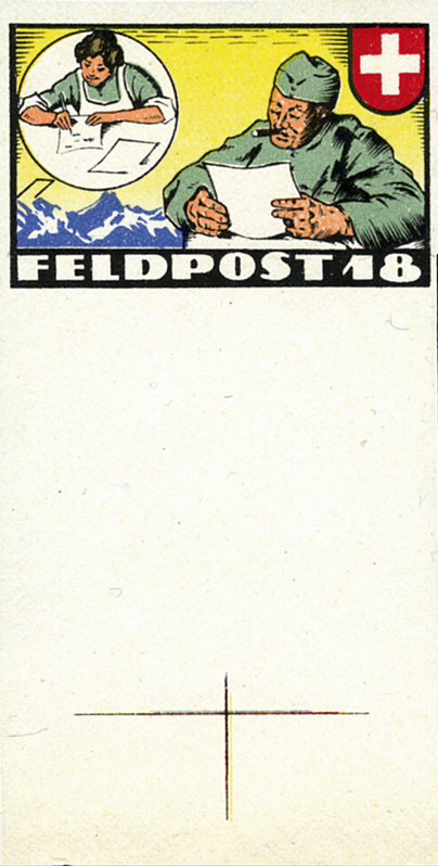 1939, Feldpost 18, ungezähnt